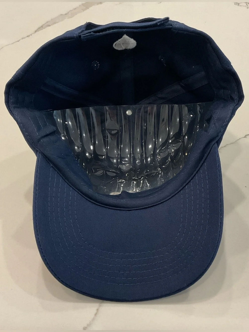 Cat Person Embroidered Navy Baseball Cap